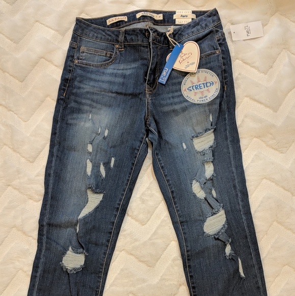 Rue21 stretch jeans size 7 - Picture 2 of 2